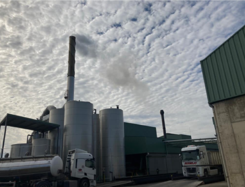 Novedoso sistema de depuración de gases en una industria de extracción de aceites vegetales.