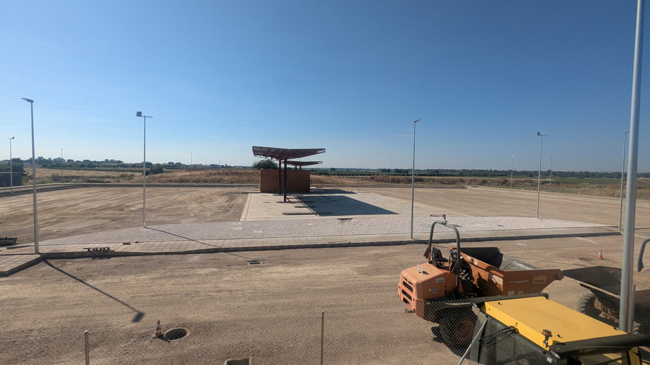 área de servicio de COPTTRABA en Talavera la Real.área de servicio de COPTTRABA en Talavera la Real.