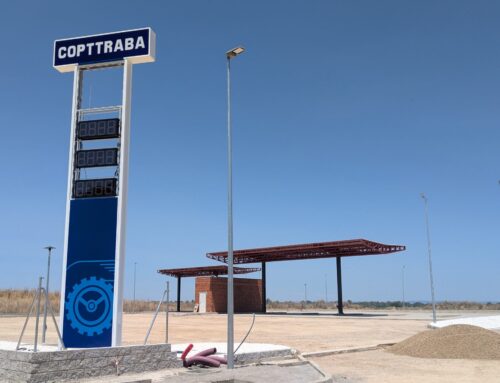 Falero y Laín Ingenieros avanza en la fase final de las obras del área de servicio de COPTTRABA