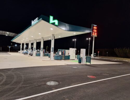 Falero y Laín Ingenieros ejecuta la primera estación de servicio HAXX Energy en Motril con su nueva imagen corporativa